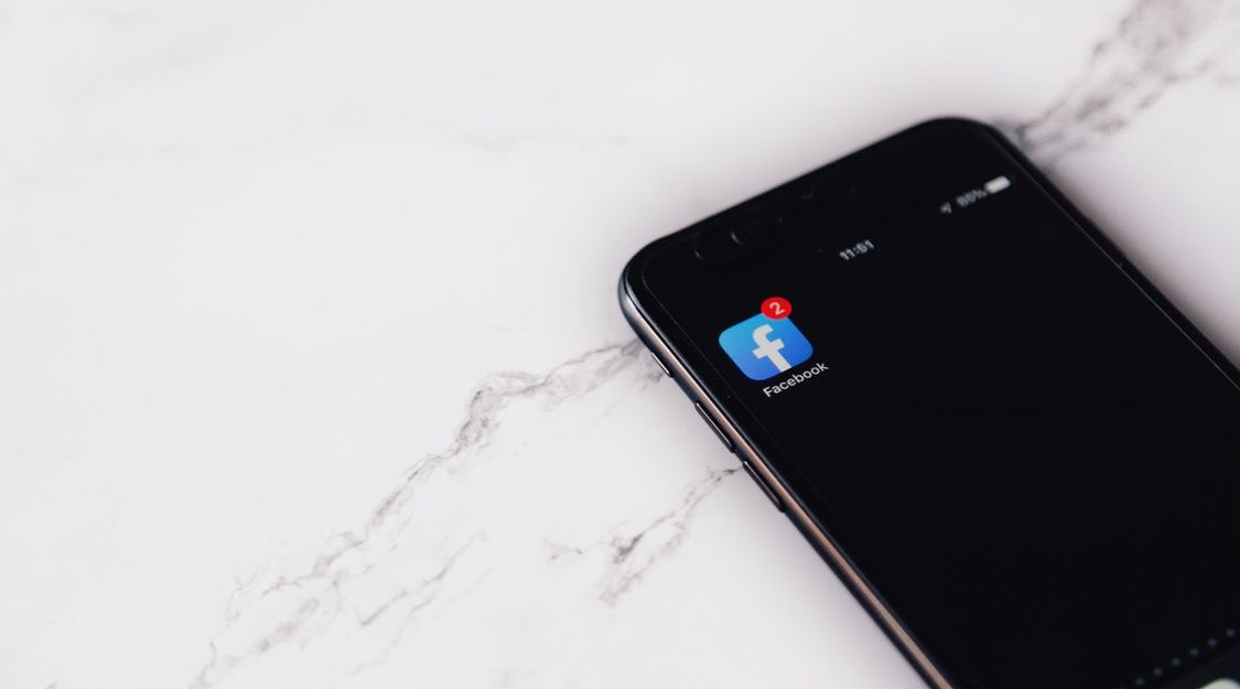 Cellphone Showing Social Media Icon