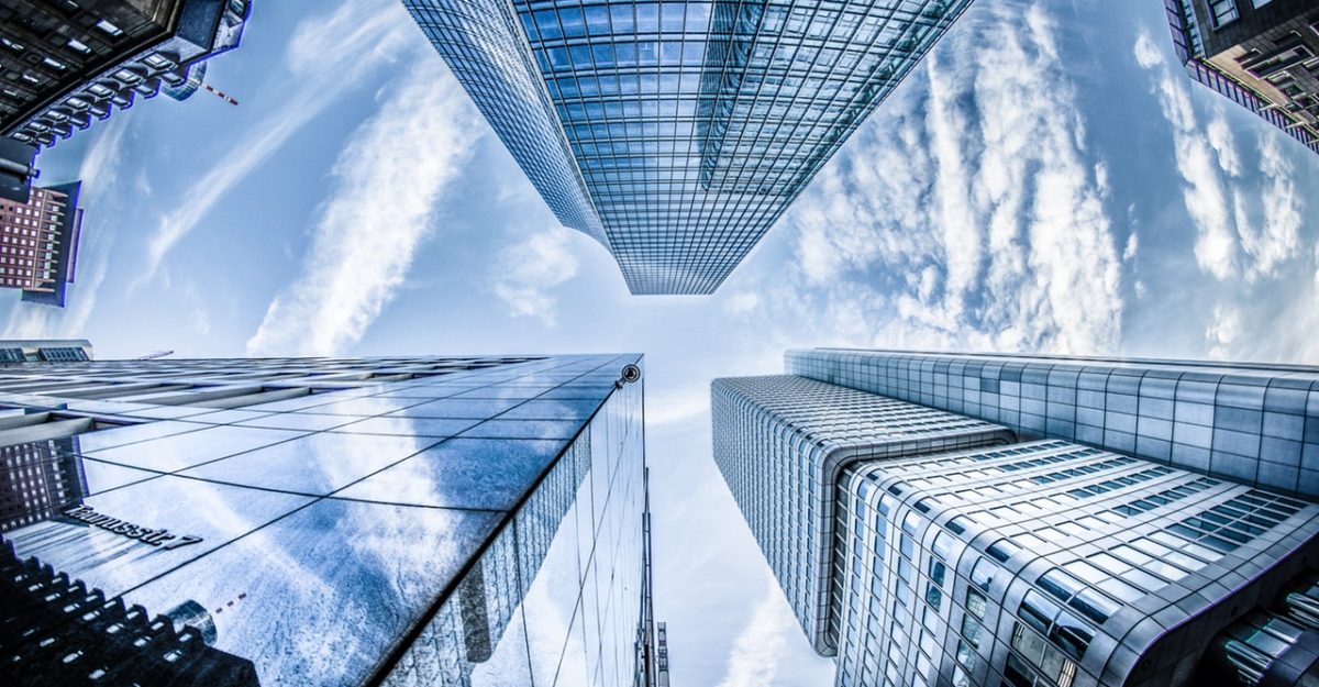 Three Glass Sky Scrapers