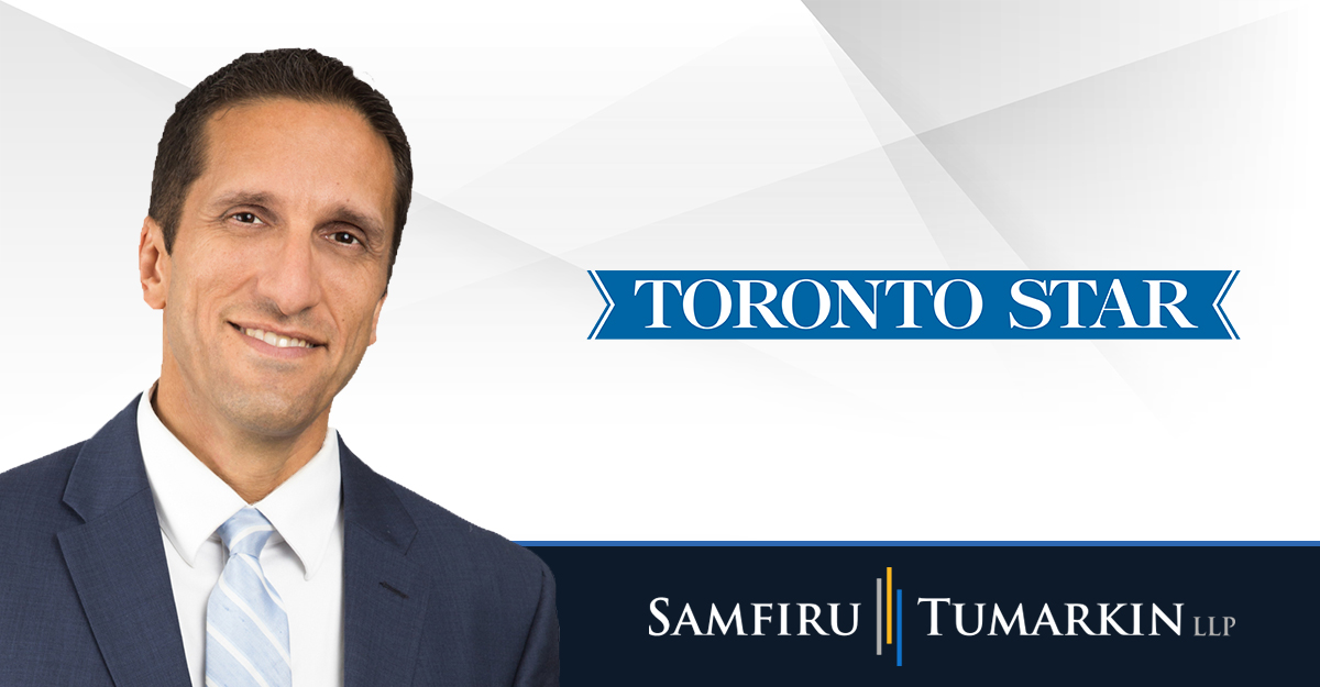 Lior Samfiru, Toronto Star