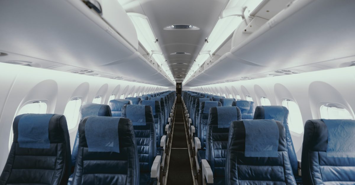 empty airplane, airplane, westjet layoffs, westjet severance