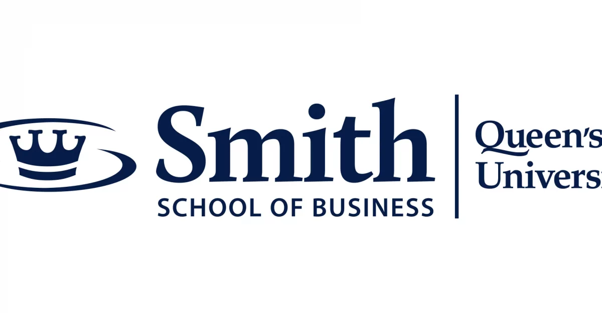 Queen's Smith School of Business logo.