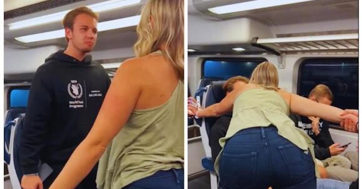 A 30-year-old woman verbally harasses four german tourists during a xenophobic rant on a New Jersey transit train. She has lost her job as a senior talent acquisition specialist at Capital Rx as a result.