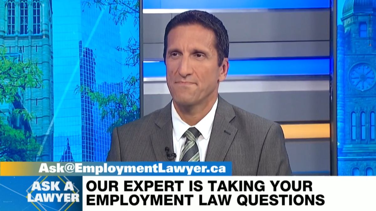 Lior Samfiru on Ask a Lawyer on CP24